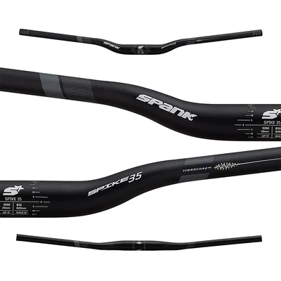 Руль SPANK SPIKE 35 Vibrocore™, 25R Black
