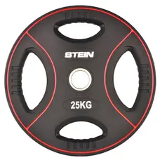 Диск полиуретановый черный Stein 25 кг