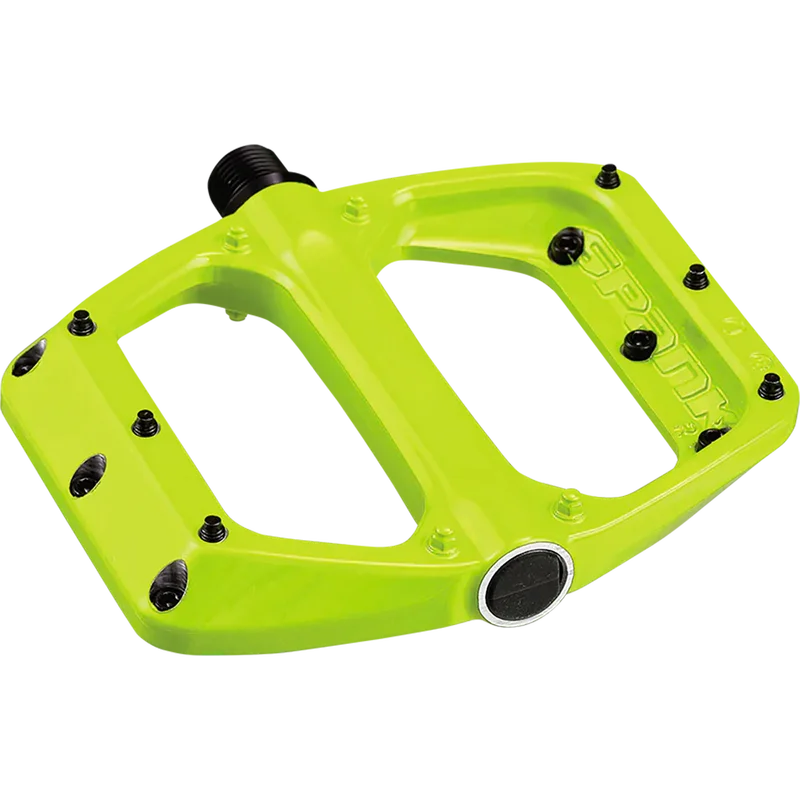 Педали SPANK SPOON DC, Lime Green