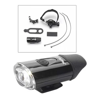 Фара на шлем XLC CL-F23, USB, Led