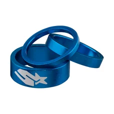 Набор спейсеров SPANK 3/6/12mm, Blue