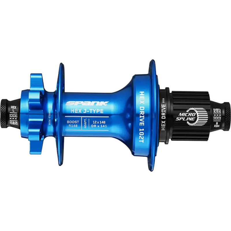 Втулка задняя SPANK HEX J-Type Boost R148 XD 32H, Blue