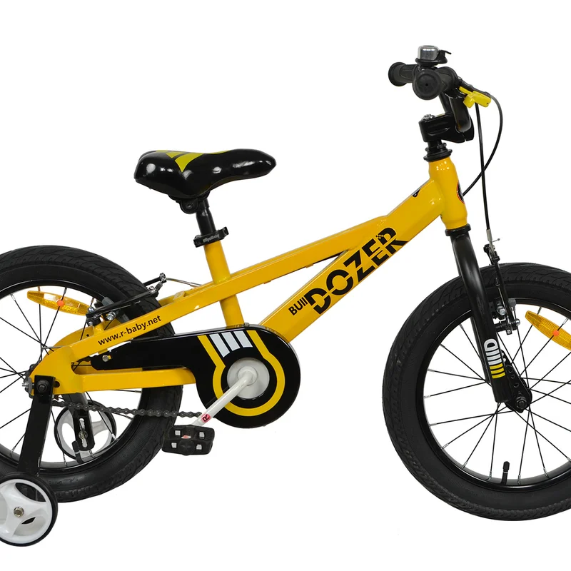 Велосипед RoyalBaby BULL DOZER 18", OFFICIAL UA, желтый