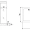 Душевой бокс KO&PO 715 (120x80) W (правый)