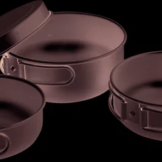 Набір туристичного посуду Easy Camp Adventure Ultra Light Cook Set Silver (680196)