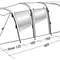 Намет шестимісний Easy Camp Huntsville Twin 600 Green/Grey (120409)
