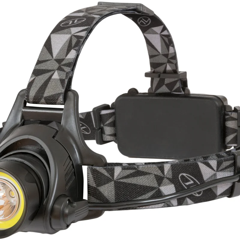 Ліхтар налобний Highlander Polaris 550 Rechargable Head Torch Black (TOR195)