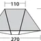 Намет пляжний Easy Camp Beach Grey/Sand (120429)
