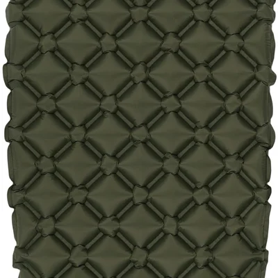 Килимок надувний Highlander Nap-Pak Inflatable Sleeping Mat PrimaLoft 5 cm Olive (AIR072-OG)