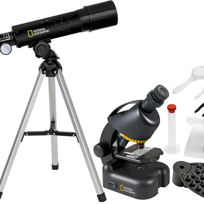 Мікроскоп National Geographic Junior 40x-640x + Телескоп 50/360 з кейсом (9118200)