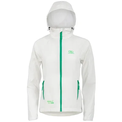 Вітрівка жіноча Highlander Stow & Go Pack Away Rain Jacket 6000 mm White S (JAC077L-WE-S)