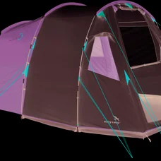 Намет чотиримісний Easy Camp Huntsville 400 Green/Grey (120406)
