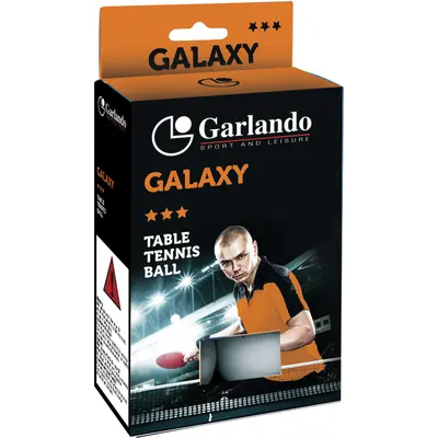 М'ячі для настільного тенісу 6 шт. Garlando Galaxy 3 Stars (2C4-119)