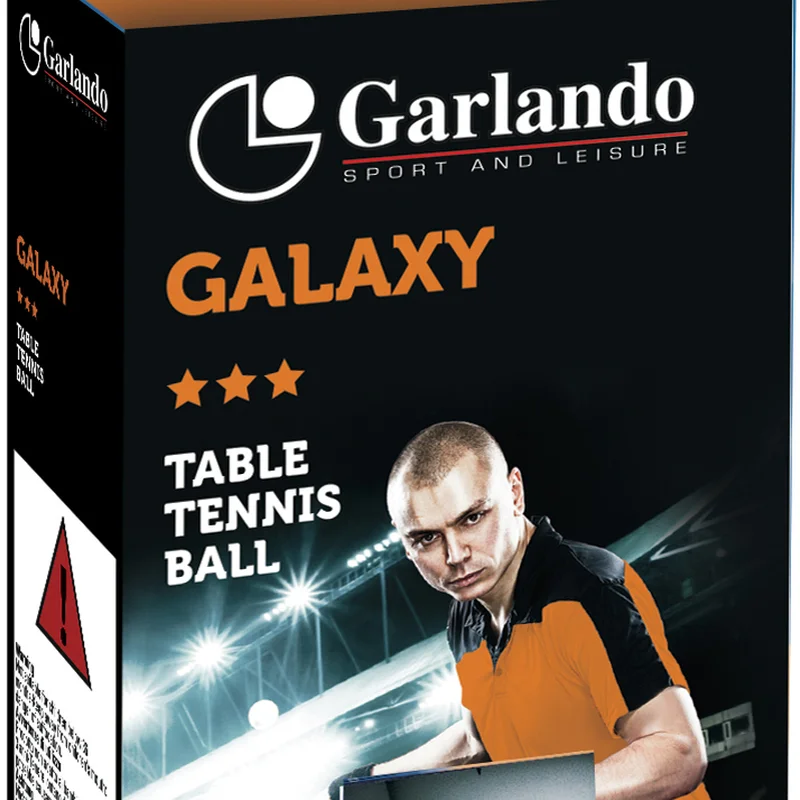 М'ячі для настільного тенісу 6 шт. Garlando Galaxy 3 Stars (2C4-119)