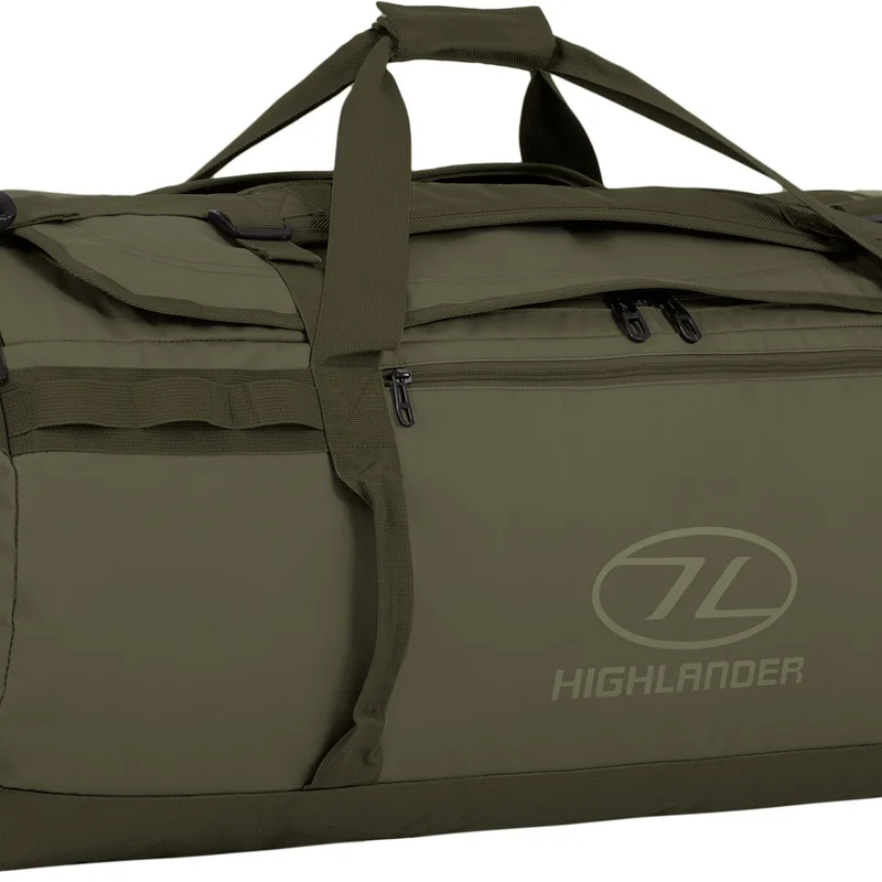 Сумка дорожня водозахисна Highlander Storm 120L Olive (DB125-OG)