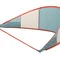 Тент пляжний Easy Camp Beach Windscreen Surf Ocean Blue (120301)