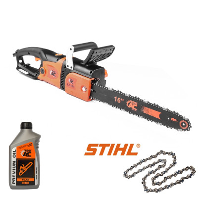 Электрическая цепная пила Tex.AC ТА-03-229 + цепь Stihl