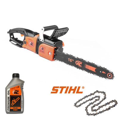 Электрическая цепная пила Tex.AC ТА-03-228 + цепь Stihl