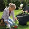 Садовий пластиковий візок Keter Easy Go XL 62 л
