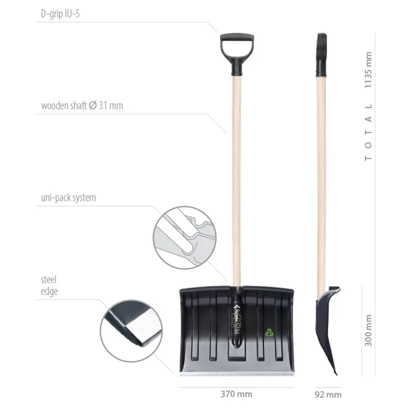 Лопата Prosperplast Practic Eco 37*113,5 см. Лопата Prosperplast Practic Eco 37*113,5 см.