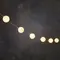 Гірлянда мерехтлива, 6 м, "Перлини", "Luca Lighting", колір теплий білий