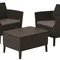Комплект садових меблів Keter Salemo balcony set, коричневий