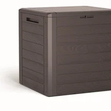 Ящик для зовнішнього зберігання PROSPERPLAST WOODEBOX 140 л, коричневий