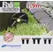 Палісад садовий Prosperplast Flat, коричневий, 1,9 м
