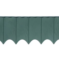 Бордюр садовий Prosperplast GARDEN FENCE, темно-зелений, 5,9 м