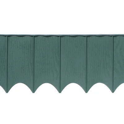 Бордюр садовий Prosperplast GARDEN FENCE, темно-зелений, 5,9 м