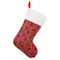 Шкарпетка новорічна декоративна Chomik 38 см, червона