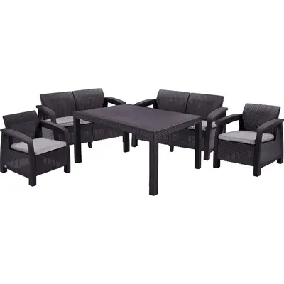 Набір меблів Keter Corfu Fiesta, коричневий