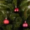 Ялинкові пластикові кульки Mica Decorations компл. 10 шт, Ø 6 см, вишневі