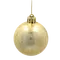 Ялинкові пластикові кульки Chomik комплект 20шт, Ø 5см, золотисті