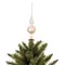 Ялинкова скляна верхівка Mica Decorations 31 см, золотиста, глянцева