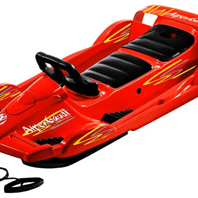 Санки Alpen Double Race червоні