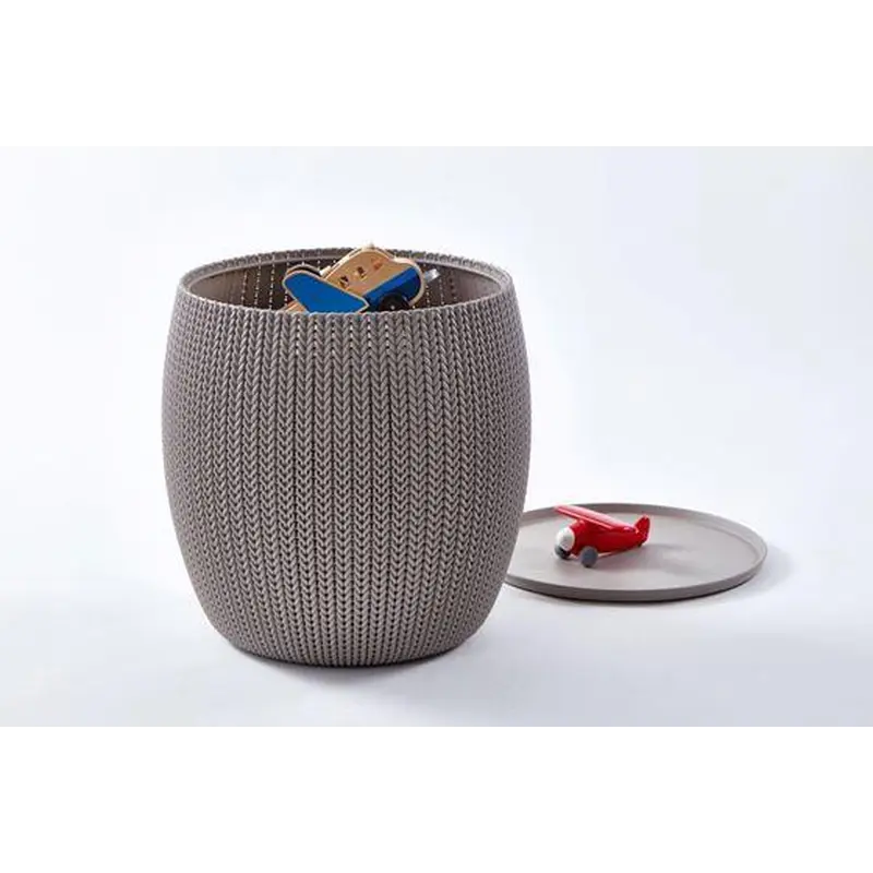 Стіл-скриня KETER KNIT (COZIES) TABLE 41 л, ліловий Стіл-скриня KETER KNIT (COZIES) TABLE 41 л, ліловий