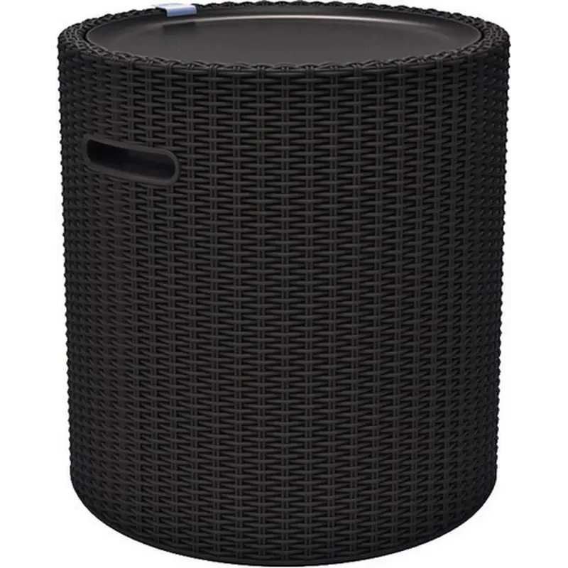 Стіл-скриня садова пластикова KETER COOL STOOL, коричнева Стіл-скриня садова пластикова KETER COOL STOOL, коричнева