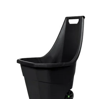 Садовий пластиковий візок Prosperplast LOAD & GO, 55 л - чорний