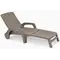 Шезлонг пластиковий BICA Miami, бежево-сірий