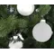 Ялинкові скляні кульки Mica Decorations компл.26 шт, Ø 7/6/5 см, білі