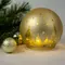 Світильник декоративний Chomik Куля, скляний, LED 12x11см, золотий