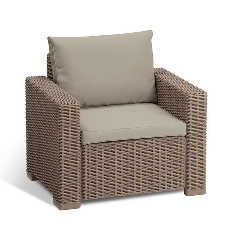 Комплект садових меблів Keter California 3 seater, бежевий Комплект садових меблів Keter California 3 seater, бежевий