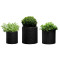 Набір горщиків для квітів Keter Cylinder Planter Set, сірий