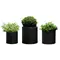 Набір горщиків для квітів Keter Cylinder Planter Set, сірий