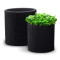 Набір горщиків для квітів Keter Cylinder Planter Set, сірий