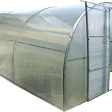 Каркасна теплиця 6 м під полікарбонат, Greenhouse