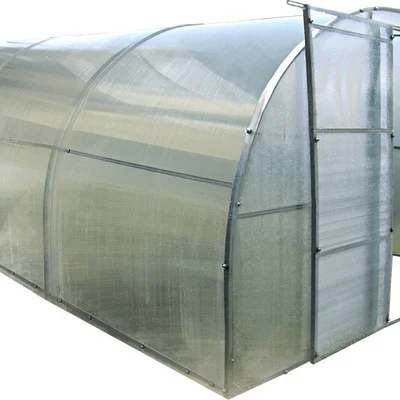 Каркасна теплиця 6 м під полікарбонат, Greenhouse