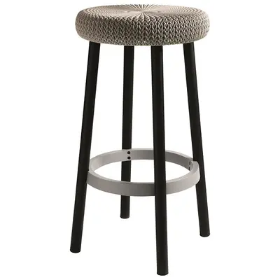 Стілець садовий пластиковий KETER COZY BAR STOOL, дюна 506