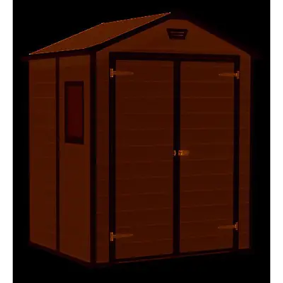 Садовий пластиковий будиночок KETER MANOR 6x5 DD